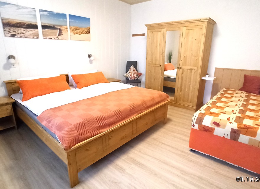 im Schlafzimmer