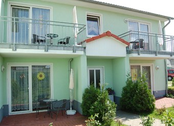 Blick auf die Ferienwohnungen exklusiv usedom
