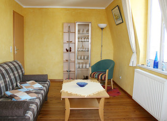 kombiniertes Wohn-/Schlafzimme exklusiv usedom