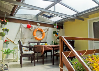 Terrasse im Außenbereich