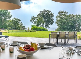 Ferienhaus Garz (Usedom): Terrasse