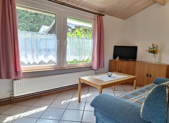 Ferienwohnung Ahlbeck: Wohnzimmer