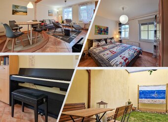 Ferienwohnung Zinnowitz: Villa Beethoven - WG09 - EG