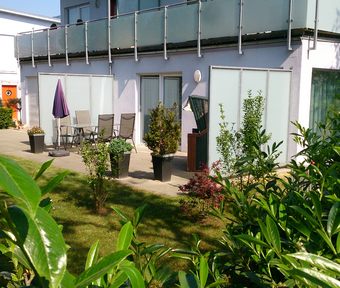Ferienwohnung Zinnowitz : Terrasse Ferienwohnung Zinnowitz : Terrasse