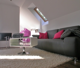 Ferienwohnung Kölpinsee : Wohnbereich Ferienwohnung Kölpinsee : Wohnbereich