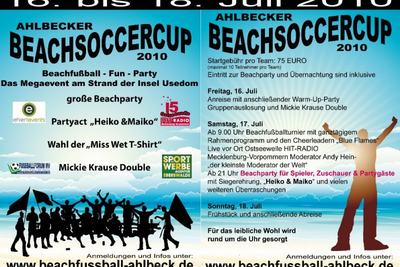 Beach Soccer Cup Usedom