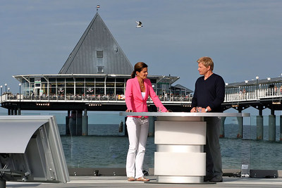ZDF EM-Fussballstrand in Heringsdorf auf Usedom
