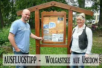 Gartenlokal am Wolgastsee ist bei Ausflüglern sehr beliebt