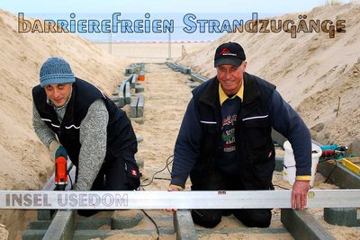 Barrierefreie Strandzugänge auf Usedom