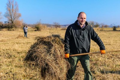 Landschaftspflege im Naturpark Insel Usedom Kai Paulig