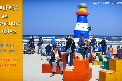 Spielfest am Meer mit Hüpfburg und Ruhewürfel