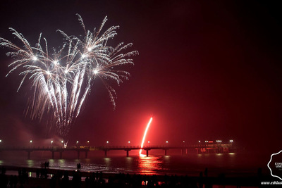 XXL-Feuerwerk auf Usedom am Tag der Deutschen Einheit