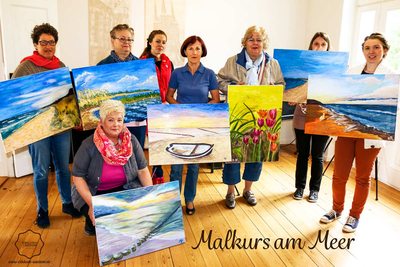 Malkurs am Meer
