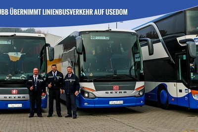 UBB übernimmt Linienbusverkehr auf Usedom
