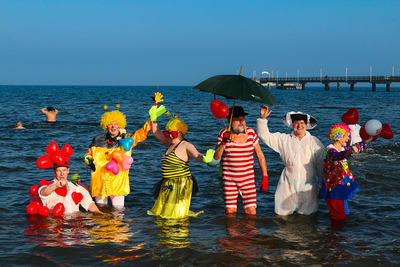 Usedom - Am Strand von Ahlbeck
