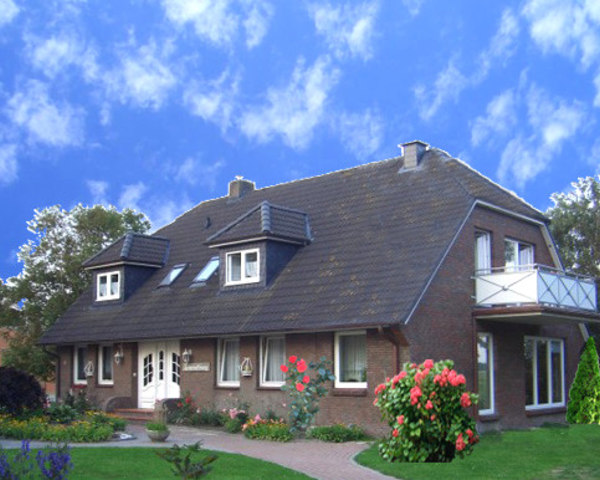 Ferienwohnung Esens-Bensersiel : Unser Haus mit grossem Balkon Ferienwohnung Esens-Bensersiel : Unser Haus mit grossem Balkon