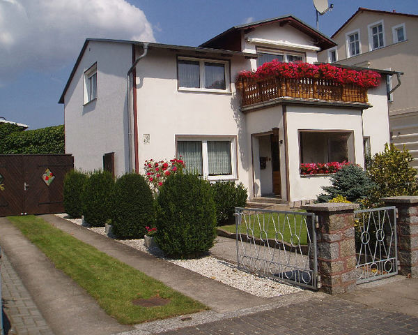 Ferienwohnung Usedom : Vorderseite vom Haus Ferienwohnung Usedom : Vorderseite vom Haus