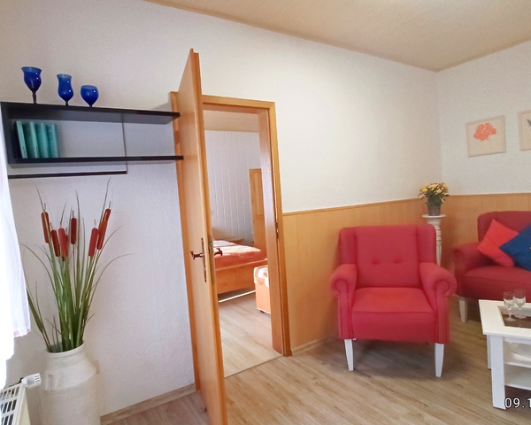 Ferienwohnung Ahlbeck : Wohnbereich Ferienwohnung Ahlbeck : Wohnbereich