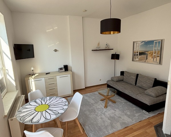 Ferienwohnung Koserow : Blick in den Wohn-/ Essbereich Ferienwohnung Koserow : Blick in den Wohn-/ Essbereich