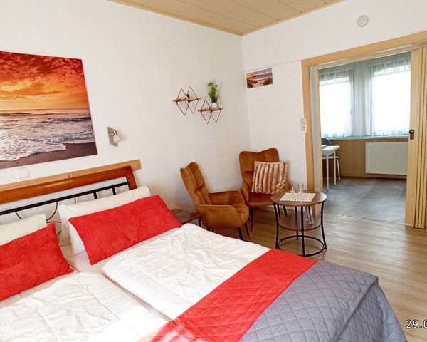 Ferienwohnung Ahlbeck : Wohnen und schlafen