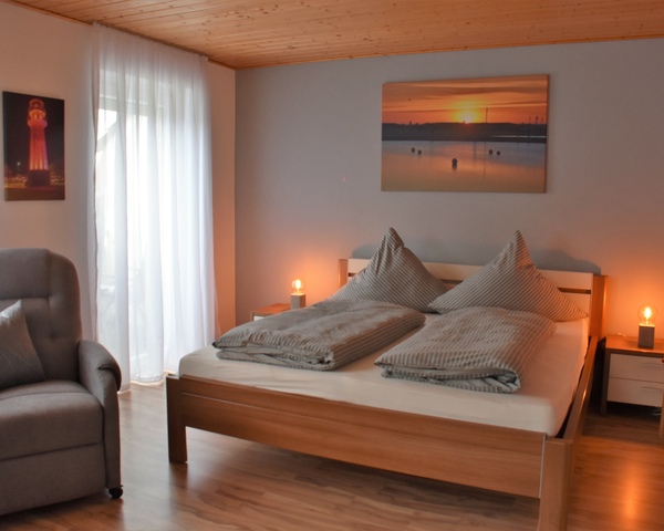 Ferienwohnung Büsum : Wohn-/Schlafzimmer Ferienwohnung Büsum : Wohn-/Schlafzimmer