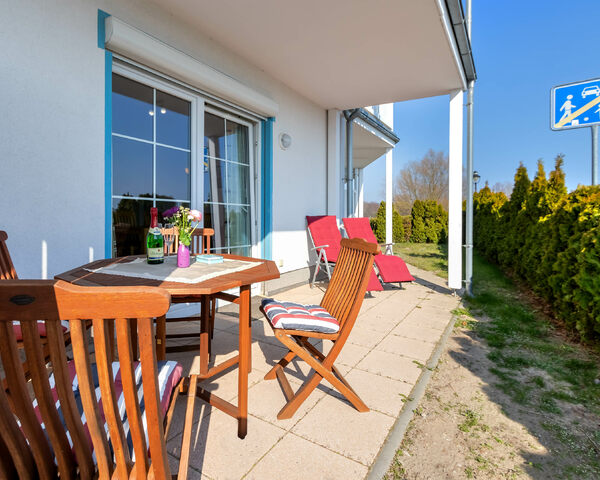 Ferienhaus Karlshagen : Terrasse Ferienhaus Karlshagen : Terrasse
