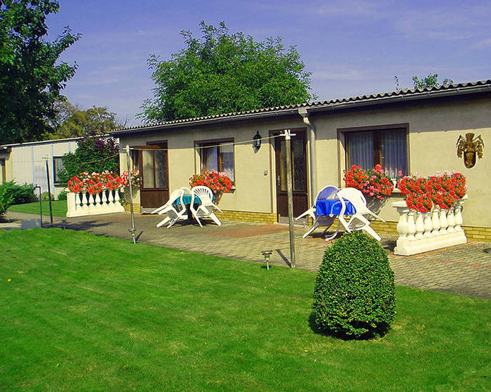 Außenansicht Garten exklusiv usedom