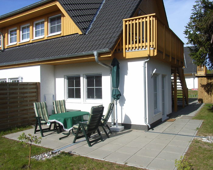 Unsere Terrasse exklusiv usedom