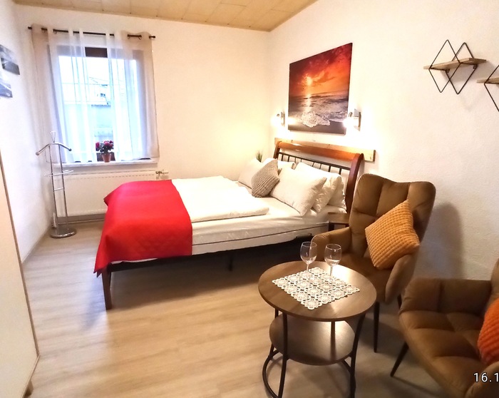 im Wohn/schlafzimmer exklusiv usedom