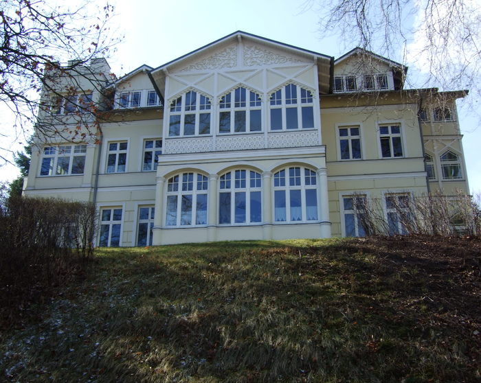 Aussenansicht der Villa exklusiv usedom