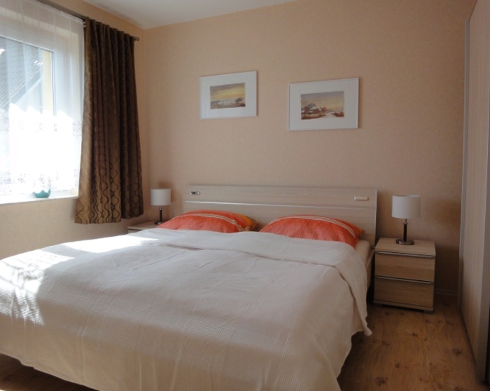 Ferienwohnung Schlafzimmer exklusiv usedom