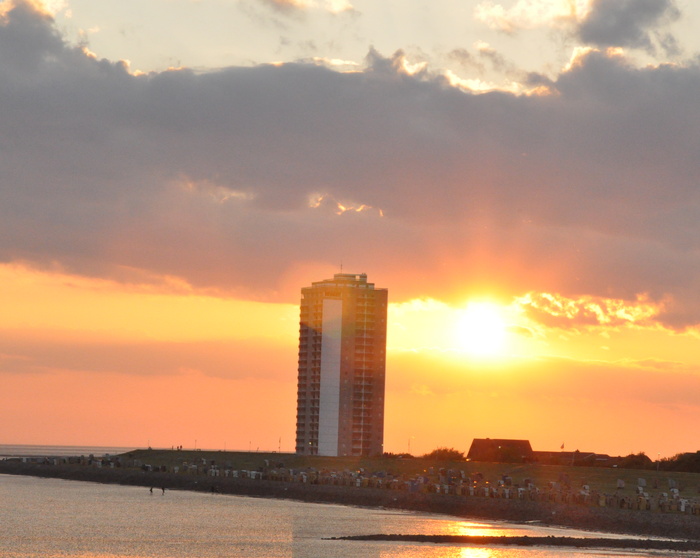 Abendstimmung im Watt exklusiv usedom