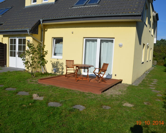 Hauseingang u. vordereTerrasse exklusiv usedom