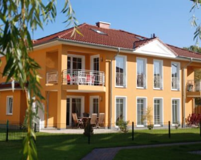 Blick auf Wohnung oben links exklusiv usedom