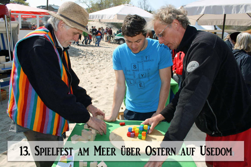 13. Spielfest am Meer über Ostern auf Usedom 13. Spielfest am Meer über Ostern auf Usedom