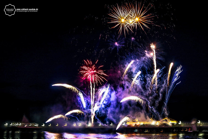 XXL-Feuerwerk auf Usedom